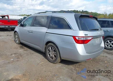 2011 Honda Odyssey Ex-L z USA, uszkodzony, nr VIN 5FNRL5H63BB009090